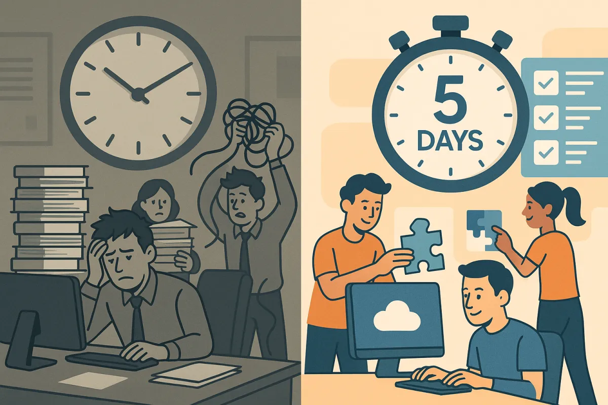 The EDI Partner Onboarding Crisis: How to Cut Integration Time from 6 Weeks to 5 Days Using Automation and Pre-Built Templates in 2025