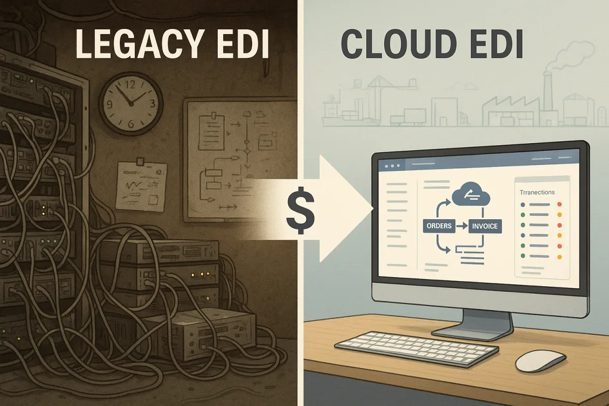 The Hidden Cost Crisis in Legacy EDI Migration: Complete Cloud vs On-Premise ROI Analysis Framework for 2025 Supply Chain Decisions