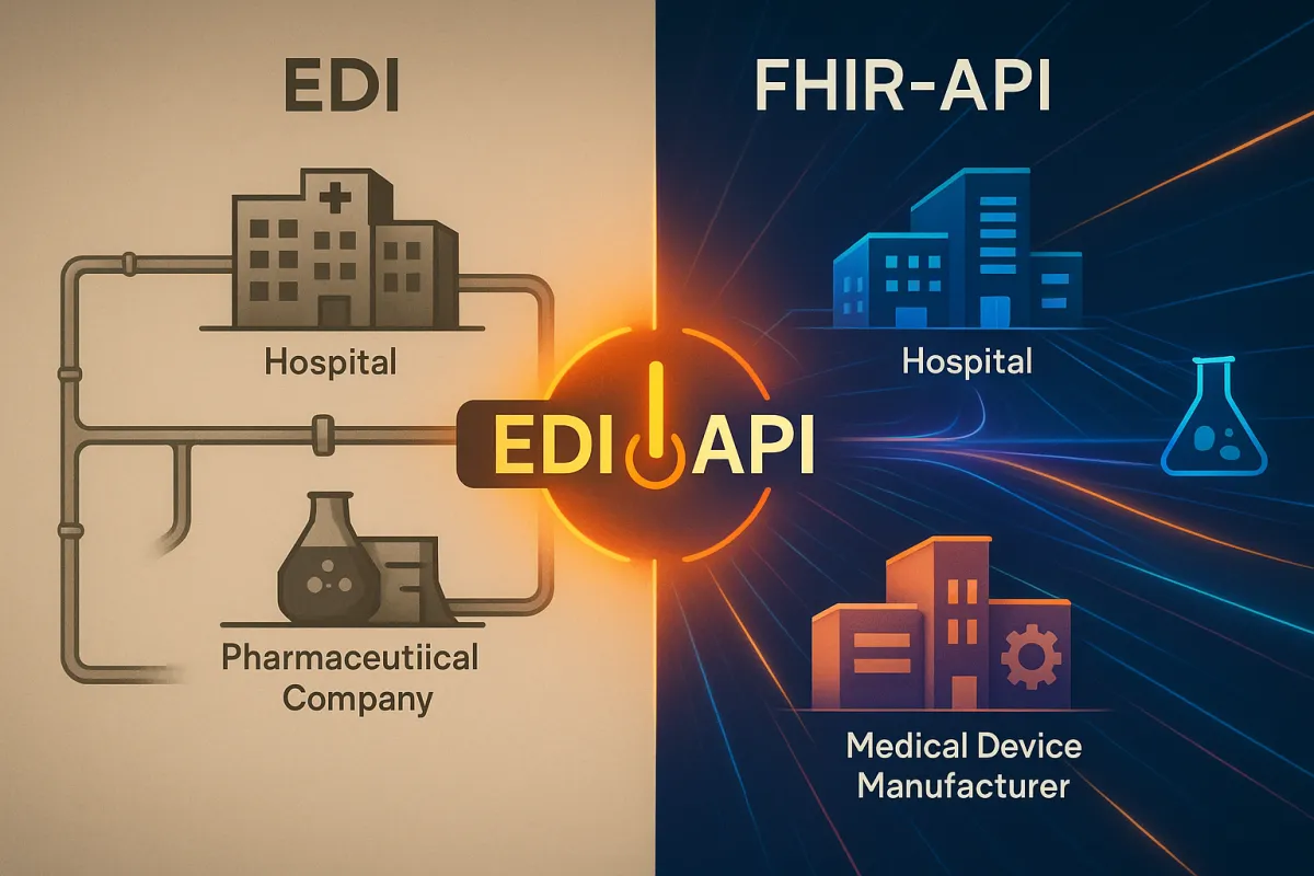 The FHIR-EDI Hybrid Revolution: How Healthcare Supply Chains Are Modernizing Data Exchange Without Breaking Trading Partner Networks in 2025