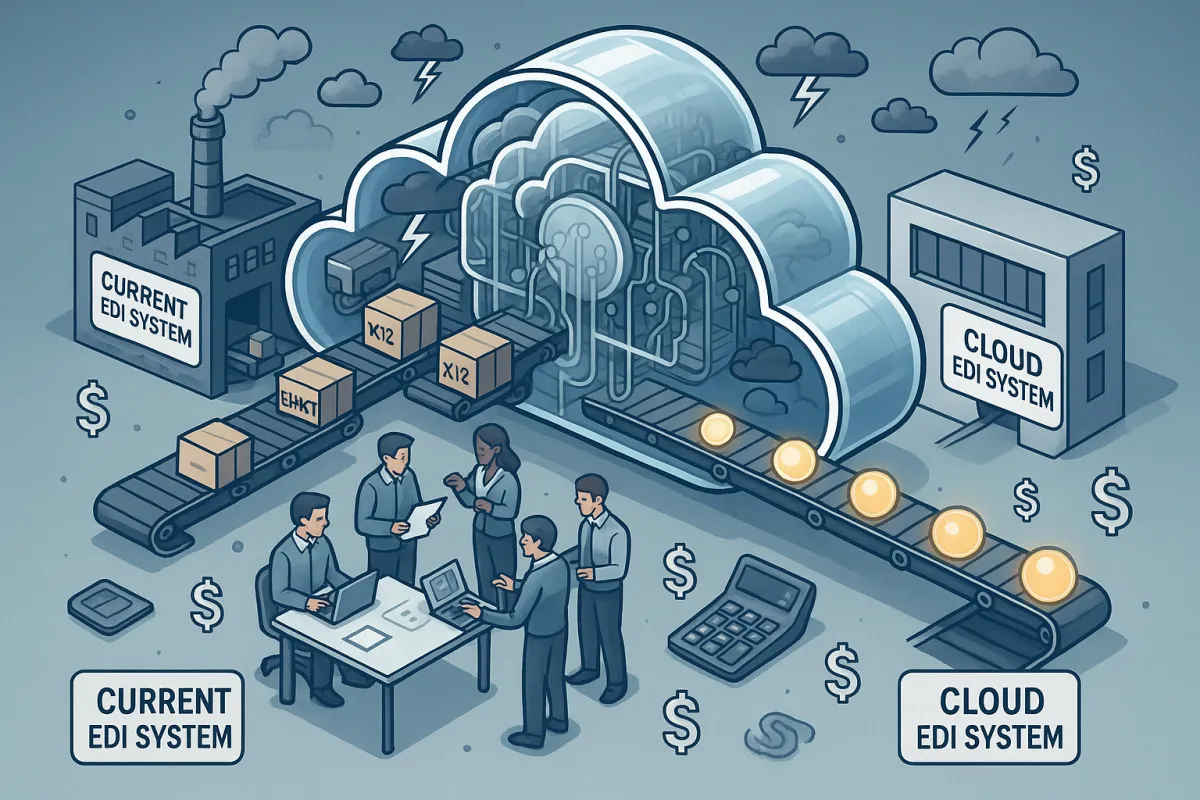 The Hidden $1.2 Million Reality: Complete EDI Cloud Migration Cost Framework for Supply Chain Professionals in 2025