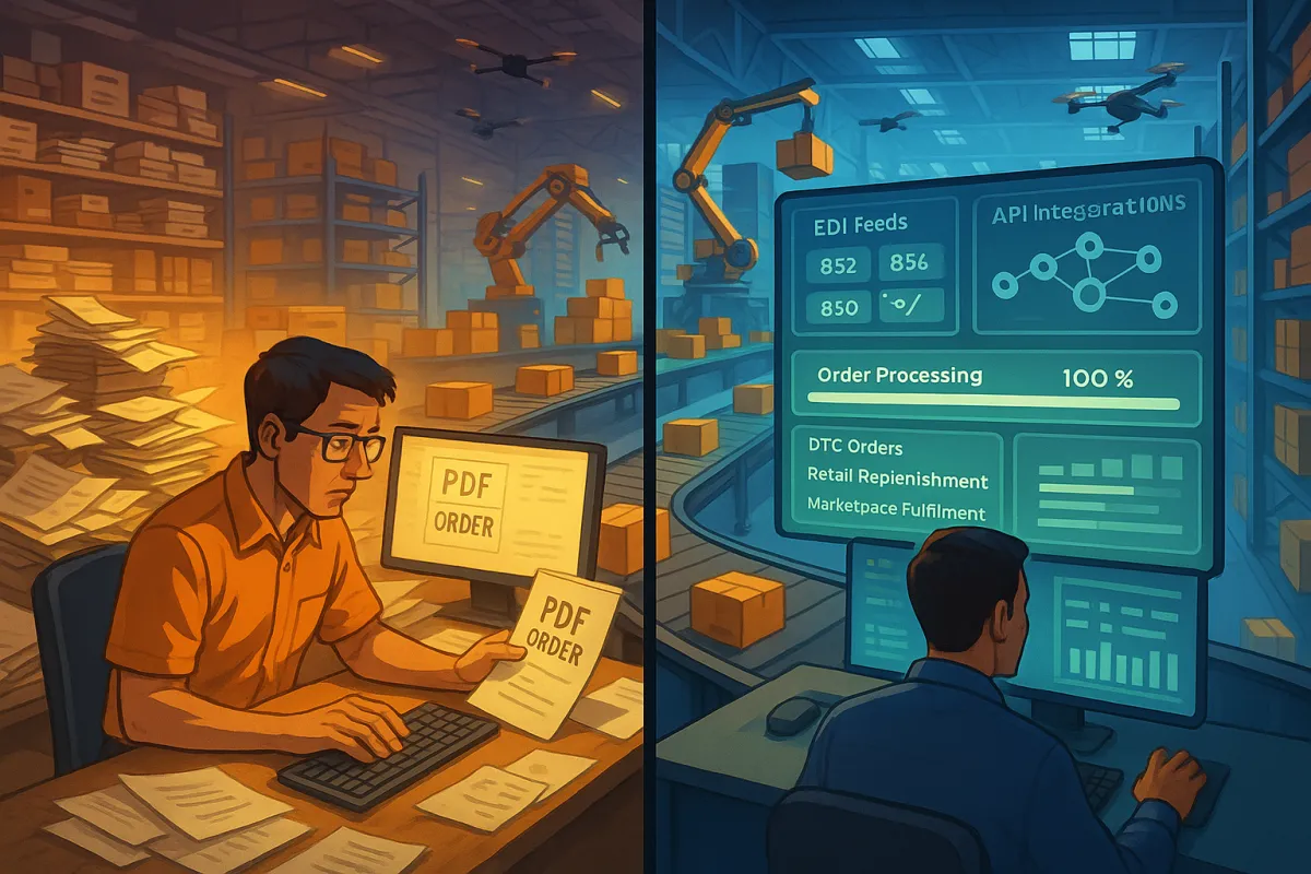 The Mixed EDI-PDF Order Crisis: How to Bridge Non-EDI Trading Partners into Your Omnichannel Fulfillment Strategy Without Breaking Supply Chain Automation in 2026