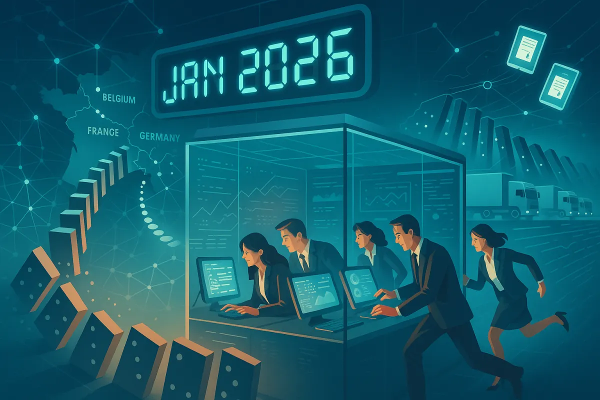 The Critical PEPPOL-TMS Integration Rush: How Transportation Management System Vendors Are Scrambling to Add E-Invoicing Compliance Before Belgium's January 2026 Mandate Triggers the European Domino Effect