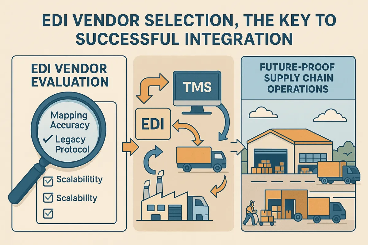 The Critical EDI Vendor Selection Framework That Prevents 73% of TMS Integration Failures: Your Complete Evaluation Checklist to Avoid Implementation Disasters and Build Future-Proof Supply Chain Operations in 2026