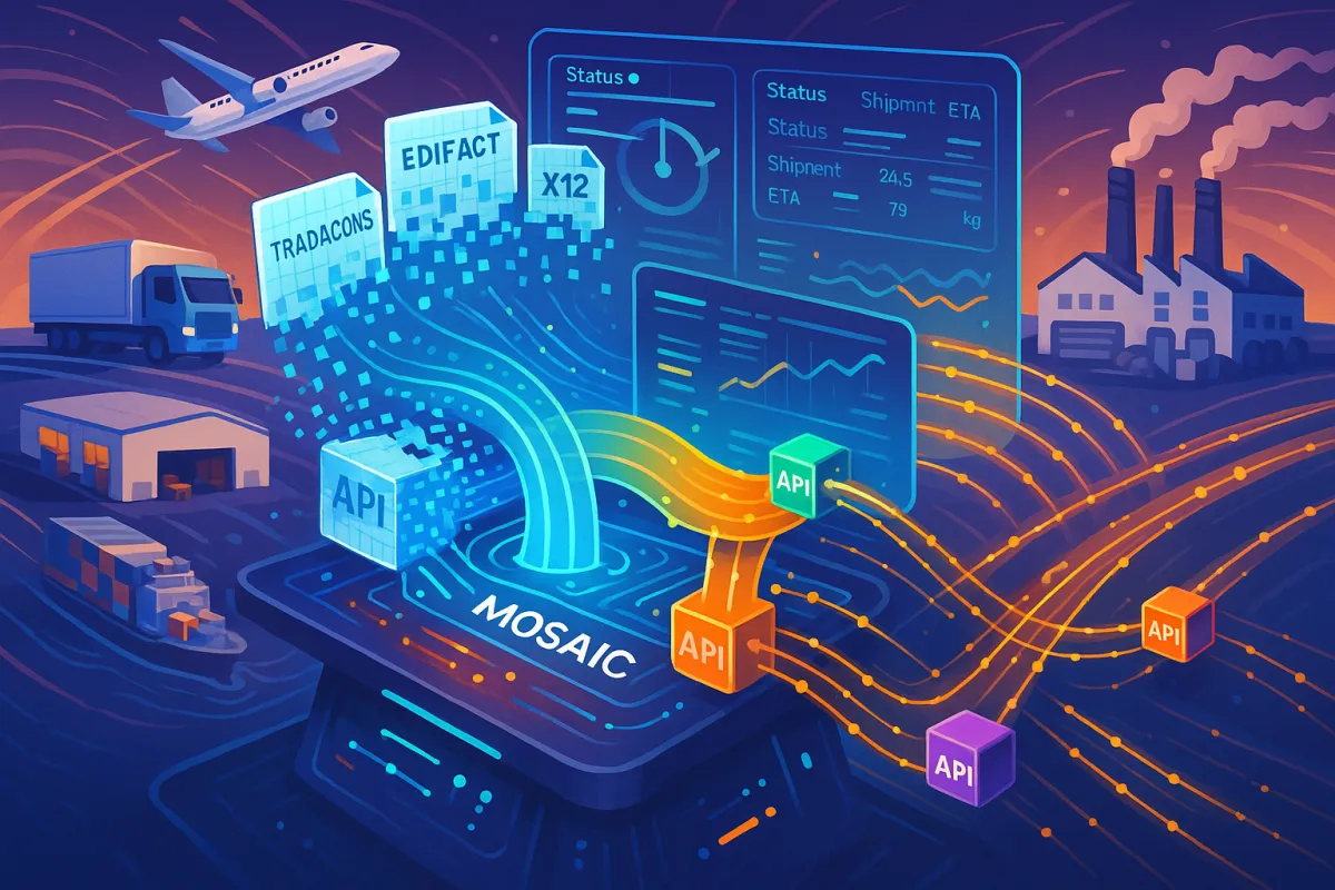 The Orderful Mosaic AI-Native EDI Revolution: How Transportation Management System Vendors Must Adapt Their Integration Strategies to Compete in 2026's Changing Market