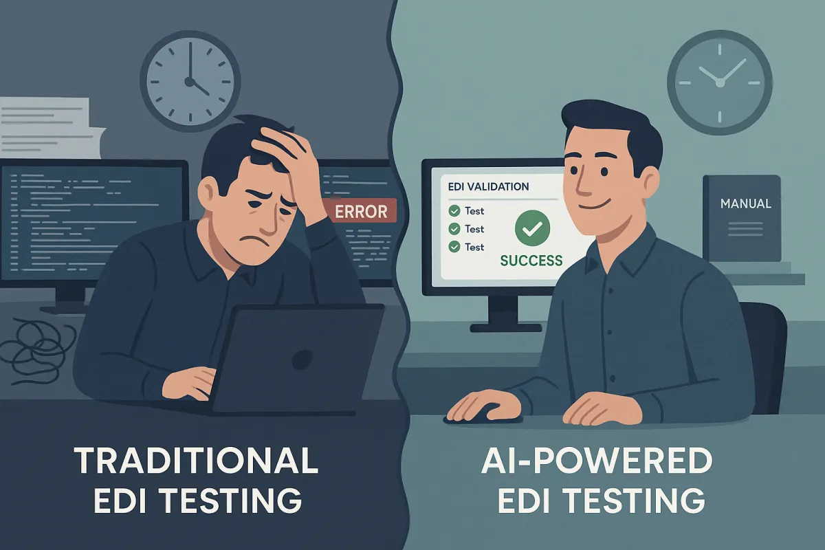 The AI-Powered EDI Testing Revolution: How to Build Validation Frameworks That Eliminate the 90% Implementation Bottleneck and Cut Testing Time from Weeks to Hours in 2026