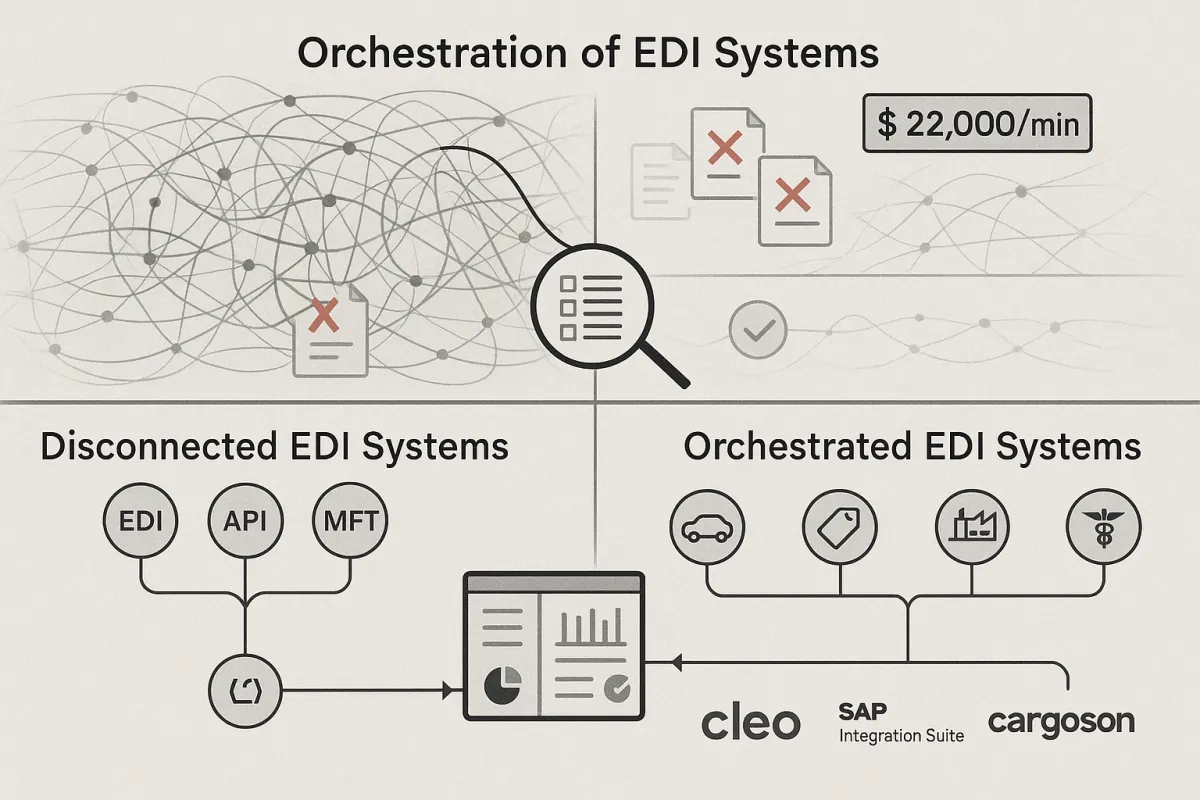 The Critical EDI Orchestration Gap Assessment Framework: How to Evaluate Platform Capabilities That Transform Document Exchange Into True Supply Chain Coordination and Prevent the 73% Implementation Failure Rate in 2026