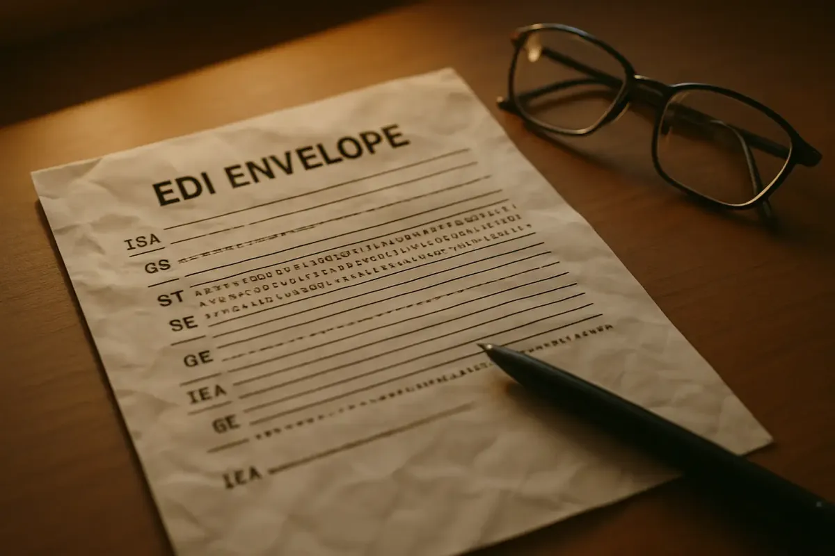 EDI Envelopes Explained: ISA, GS, and ST