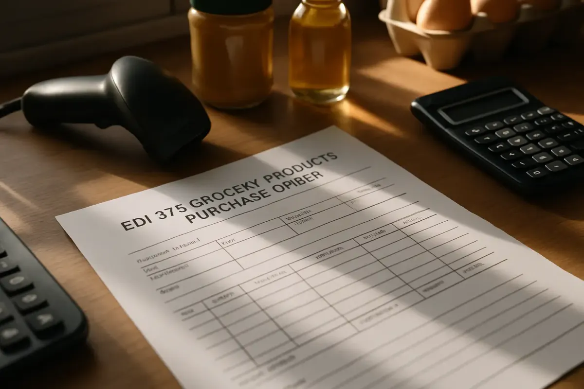 What Is an EDI 875 Purchase Order?