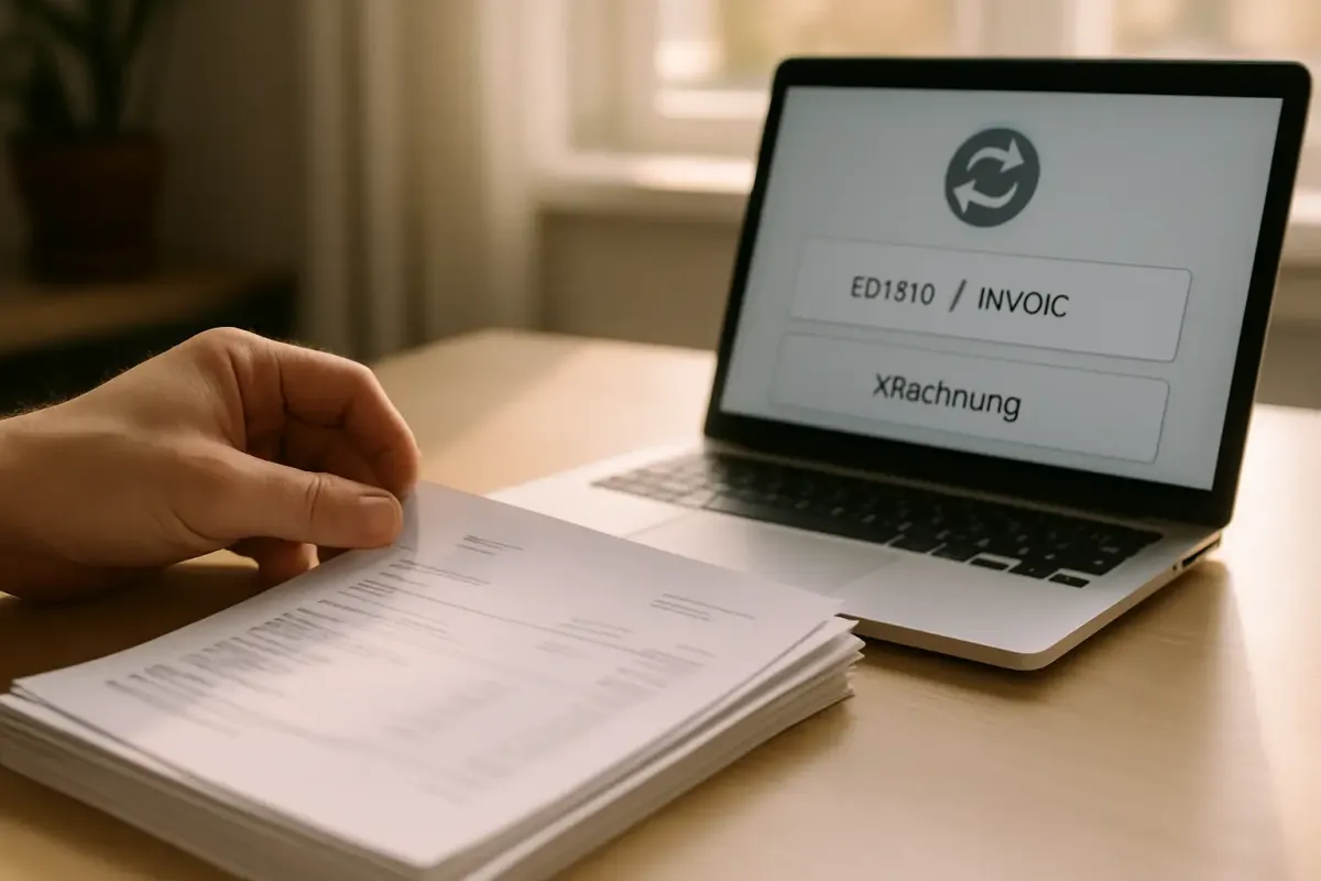 How to Map EDI 810/INVOIC to XRechnung