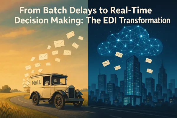The Complete Guide to Real-Time EDI Processing: Eliminating Batch Delays for Instant Supply Chain Decision-Making in 2025