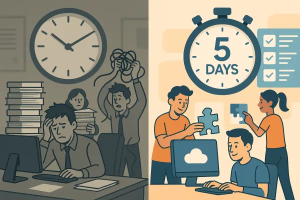 The EDI Partner Onboarding Crisis: How to Cut Integration Time from 6 Weeks to 5 Days Using Automation and Pre-Built Templates in 2025