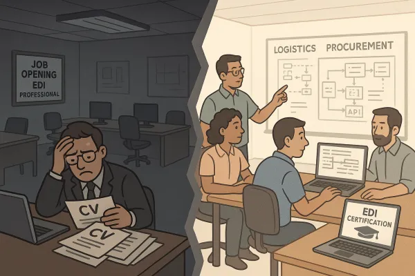 The EDI Workforce Crisis: Your Strategic 2025 Action Plan for Building Supply Chain Integration Talent When Traditional Hiring Fails