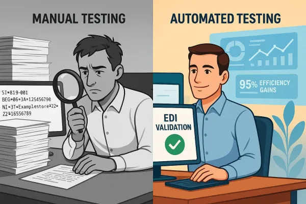 The EDI Test Automation Implementation Crisis: How to Overcome 7 Critical Barriers That Block 95% Efficiency Gains in Supply Chain Validation