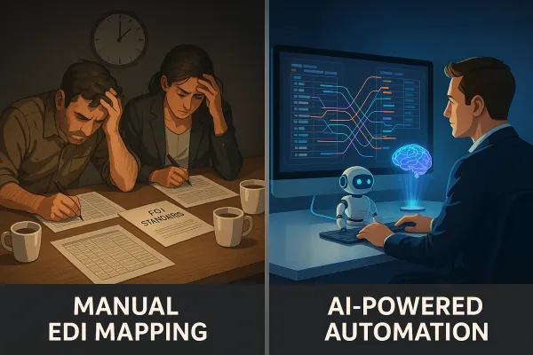 The AI-Powered EDI Mapping Revolution: How Automation Cuts Manual Data Translation Time by 90% While Solving the $2.1 Million Mapping Crisis in 2025