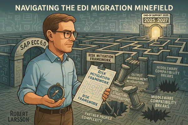 The SAP S/4HANA EDI Migration Crisis: Your Complete Risk Mitigation Framework to Prevent Trading Partner Disruptions During the Critical ECC 6.0 End-of-Support Transition in 2025