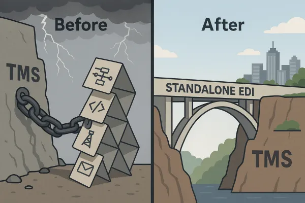 The TMS-Independent EDI Strategy: How to Build Standalone Integration Architecture That Survives Vendor Changes and Prevents Trading Partner Disruptions in 2025