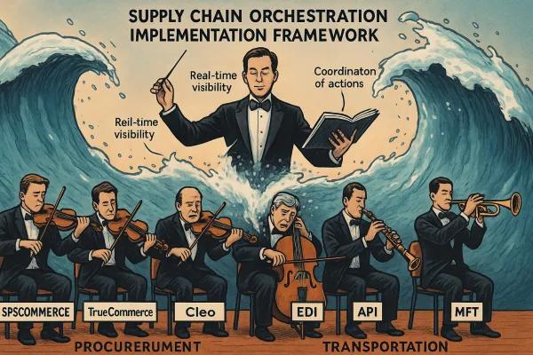 The Supply Chain Orchestration Implementation Framework: How to Bridge the Critical Execution Gap That Traditional EDI Integration Cannot Solve in 2026