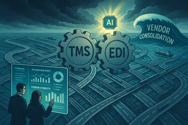 The TMS Vendor Consolidation Impact Assessment: How to Evaluate Transportation Management System Stability and EDI Integration Resilience Before Mergers Disrupt Your Supply Chain Operations in 2026