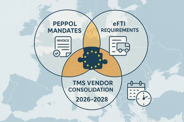 The European EDI Compliance Convergence Strategy: How to Navigate PEPPOL Mandates, eFTI Requirements, and TMS Vendor Consolidation in One Unified Procurement Framework Before the Critical 2026 Window Closes