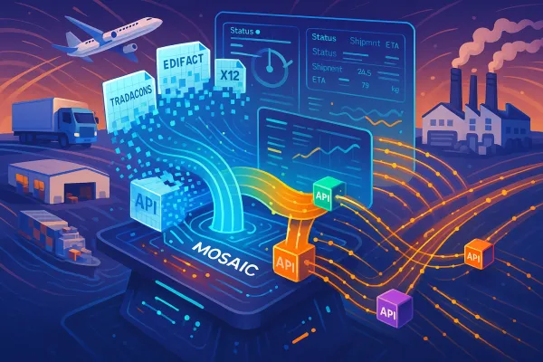 The Orderful Mosaic AI-Native EDI Revolution: How Transportation Management System Vendors Must Adapt Their Integration Strategies to Compete in 2026's Changing Market