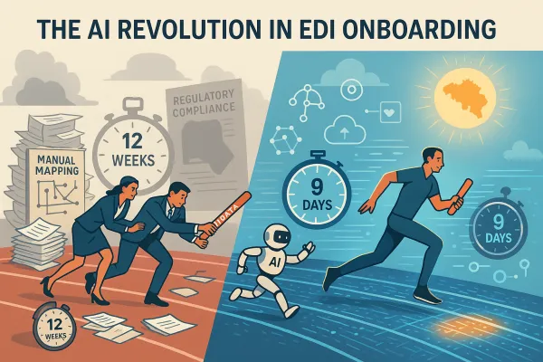 The AI-Powered EDI Partner Onboarding Revolution: How to Cut Trading Partner Setup Time from 12 Weeks to 9 Days Using Automated Mapping and Real-Time Validation While Meeting Belgium's PEPPOL Compliance Lessons for 2026's European Mandate Wave